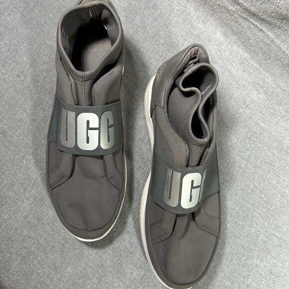 UGG Neutra Sneaker Women's Trainers Size 10 Charcoal 1095097 - Picture 3 of 8